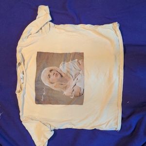 H&M Billie eilish tan t shirt